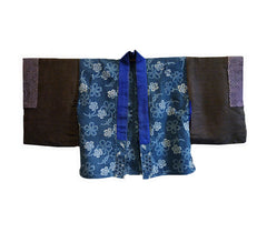 A Narumi Kongata Han Juban: Stenciled Faux Shibori