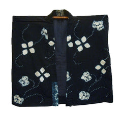 An Akita Shibori Han Juban: Half Under Kimono