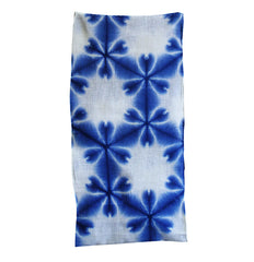 A Sekka Itajime Diaper: Hexagons and Snow Flowers