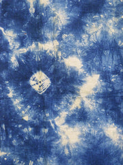 A Length of Mottled Shibori: Kumo or Spiderweb