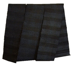 An Overdyed Commercially Produced Shifu Obi: Paper Weft