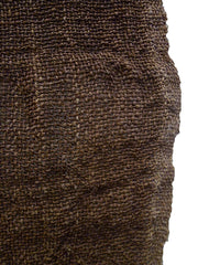 A Length of Rustic, Textured Linden Fiber Cloth: Shinafu