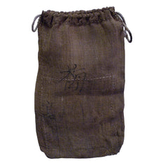 A Rustic and Patched Shinafu Work Bag: Linden Fiber Cloth
