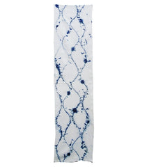 A Length of Shirakage Shibori: Swooping Tatewaku