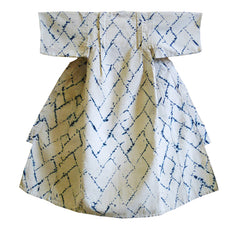 A Child's Shirakage Shibori Yukata: Subtle Repair