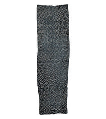 A Densely Sashiko Stitched Sash from Shonai: Heavily Abraded