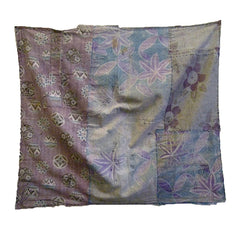 A Multi-Colored and Patterned Boro Furoshiki: Stitching and Stains