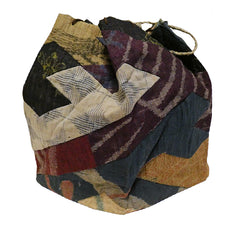 A Pieced Drawstring Bag: Exceptionally Good Design and Execution