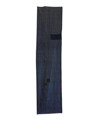 A Tsumugi Silk and Cotton Boro Panel: Patched