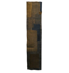 A Length of Edo Period Boro Silk: Gorgeous Subdued Palette of Color Tones