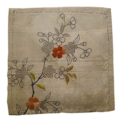 A Re-purposed 18th Century Embroidered Kosode Fragment: Fukusa