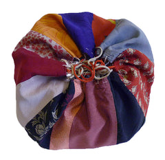 A Silk Komebukuro: Piece-Constructed Bag
