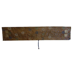 A Tattered 19th Century Buddhist Oohi: Silk Vestment