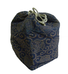 A Bag or Box Carrier: Brocade Silk and Interesting Construction