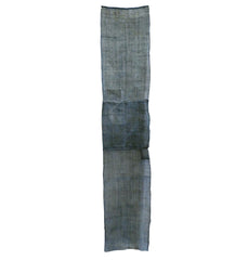 A Tattered and Patched Length of Hemp Kaya: Mosquito Netting