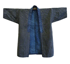 A Beautiful and Humble Noragi: Sashiko Stitched Cotton Work Coat