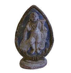 A Vintage South Indian Golu Figure: Kartikeya