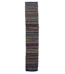 A Beautifully Colored Panel from a Sakiori Kotatsugake: Rag Weave