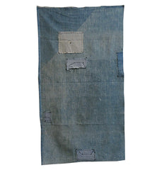 An Indigo Dyed Boro Fragment: #1
