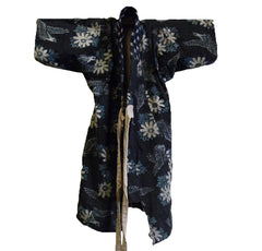 A Small Child's Niko Niko Kasuri Kimono: Patched Cotton