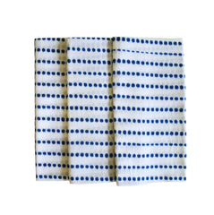 Mame Shibori Tenugui: Indigo Dyed Cotton Traditional Towels