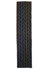 A Length of Stylized Kasuri Cotton: Arrow Feathers