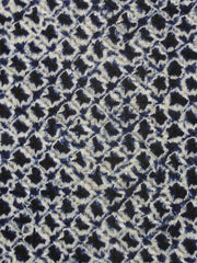 A Length of Indigo Dappled Shibori Cotton: All Over Pattern