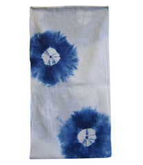 A Shibori Diaper: Bold Indigo Splotches