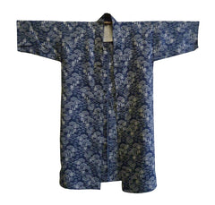 A Beautiful Omi Jofu Jacket: Indigo Dyed Hemp or Ramie