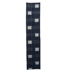 A Length of Beautifully Flawed Kasuri Cotton: Symmetrical Geometry