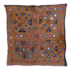 A Small Mirrored Square: Rajasthani Embroidery