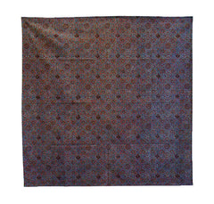 A Square of Indian Woodblock Printed Cotton #1: Barmer, Rajasthan