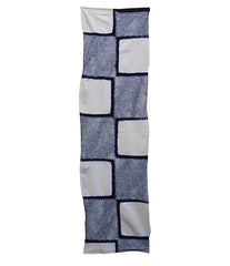 A Length of Starkly Patterned Shibori: Checkerboard