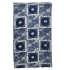 A Length of "Checkerboard" Narumi Kongata Cotton: Multi Stencil