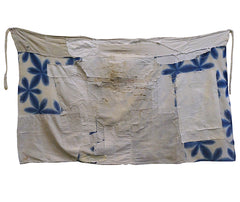 A Very Patched and Well-Used Koshimaki: Sekka Shibori