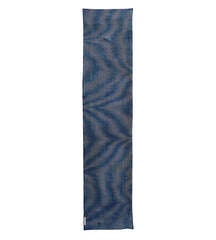 A Very Handsome Length of Kumanozome: Indigo Dyed Moire Cotton