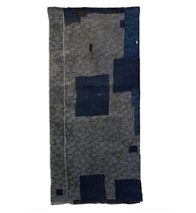 A Fragment of Edo Period Katazome Boro: Hemp or Ramie