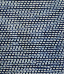A Length of Arashi Shibori: Perhaps Two Processes