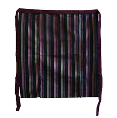A Traditional Apron: Striped Cotton