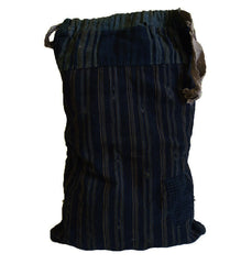 A Boro Drawstring Cotton Bag: Beautiful Cottons