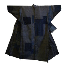 A Patched and Mended Cotton Kimono: Tattered Boro Coat