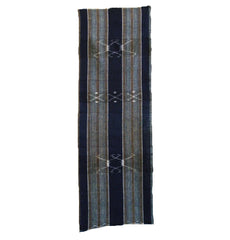 A Length of Striped, Kasuri Cotton: Beautiful Colors