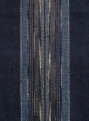 A Length of Kasuri and Stripes: Wide, Bold Pattern