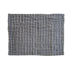 A Striped and Layered Zokin: Small Stitched Mending