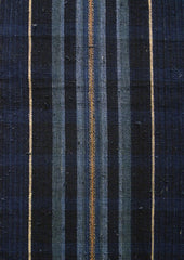 A Length of Beautifully Designed Hand Woven Stripes: Vivid Color