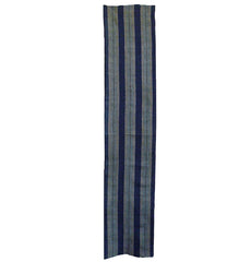 A Length of Handwoven Striped Cloth: Futon Cover