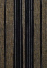 A Length of Beautifully Colored Striped Cotton: Hand Spun Yarns