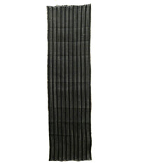 A Length of Rustic, Heavily Woven Hemp Cloth: Rural Stripes