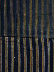 A Length of Multi-Colored Stripes: Two Stitched Pieces