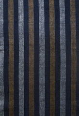 A Woven Striped Panel: Cotton